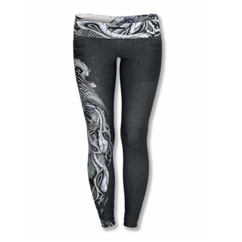 INKnBURN Phoenix leggings. Two side pockets. *Price is firm. No low offers. Thx